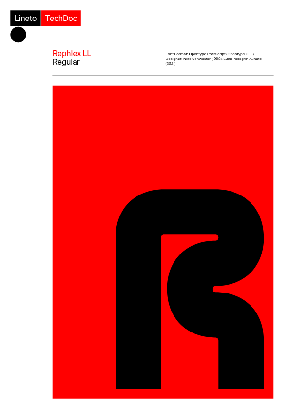 Rephlex Regular — Lineto.com